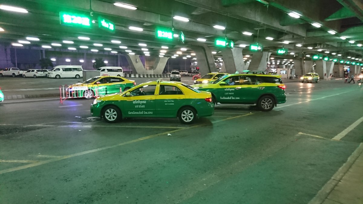 スワンナブーム国際空港のタクシー