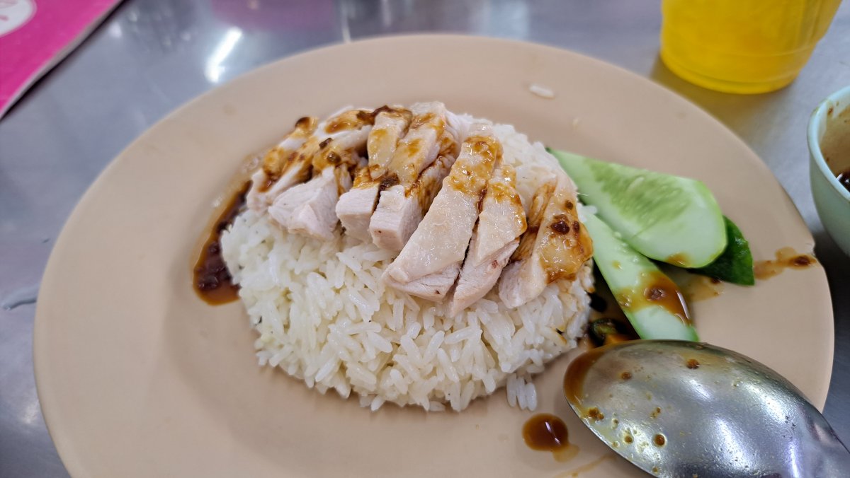 茹で鶏ライスの最高傑作