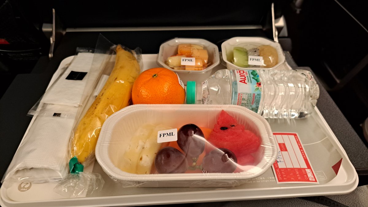 フルーツを中心としたお食事
