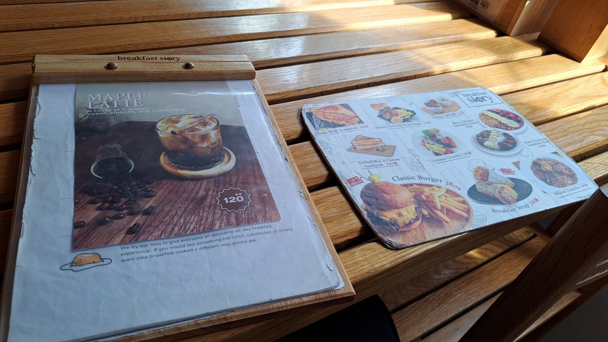 豊富な朝食メニュー