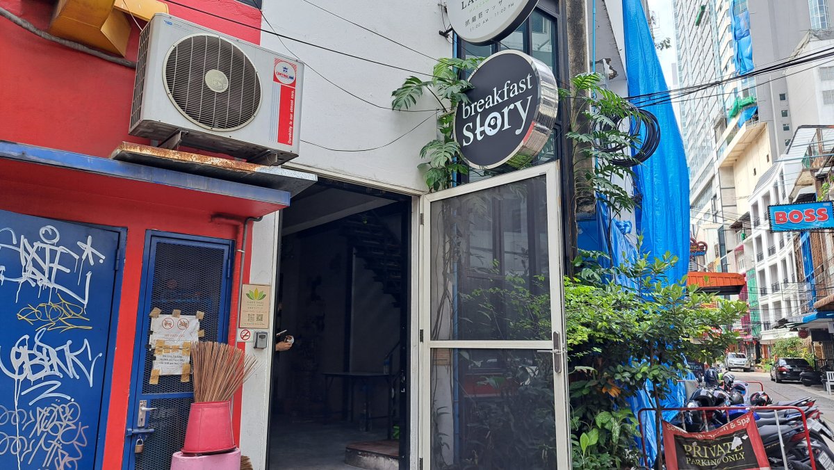 「Breakfast History」の入り口