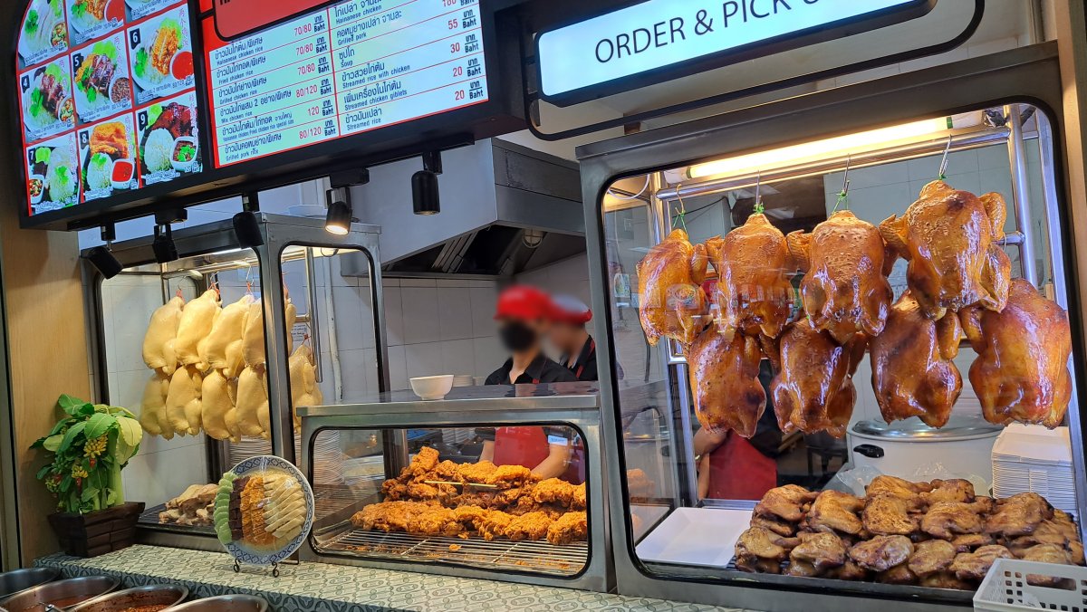 カオマンガイのお店