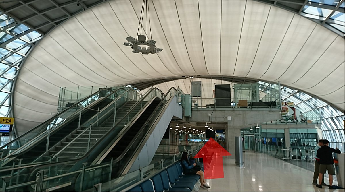 3階に降りたところ