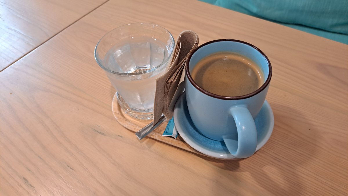 苦めのコーヒー