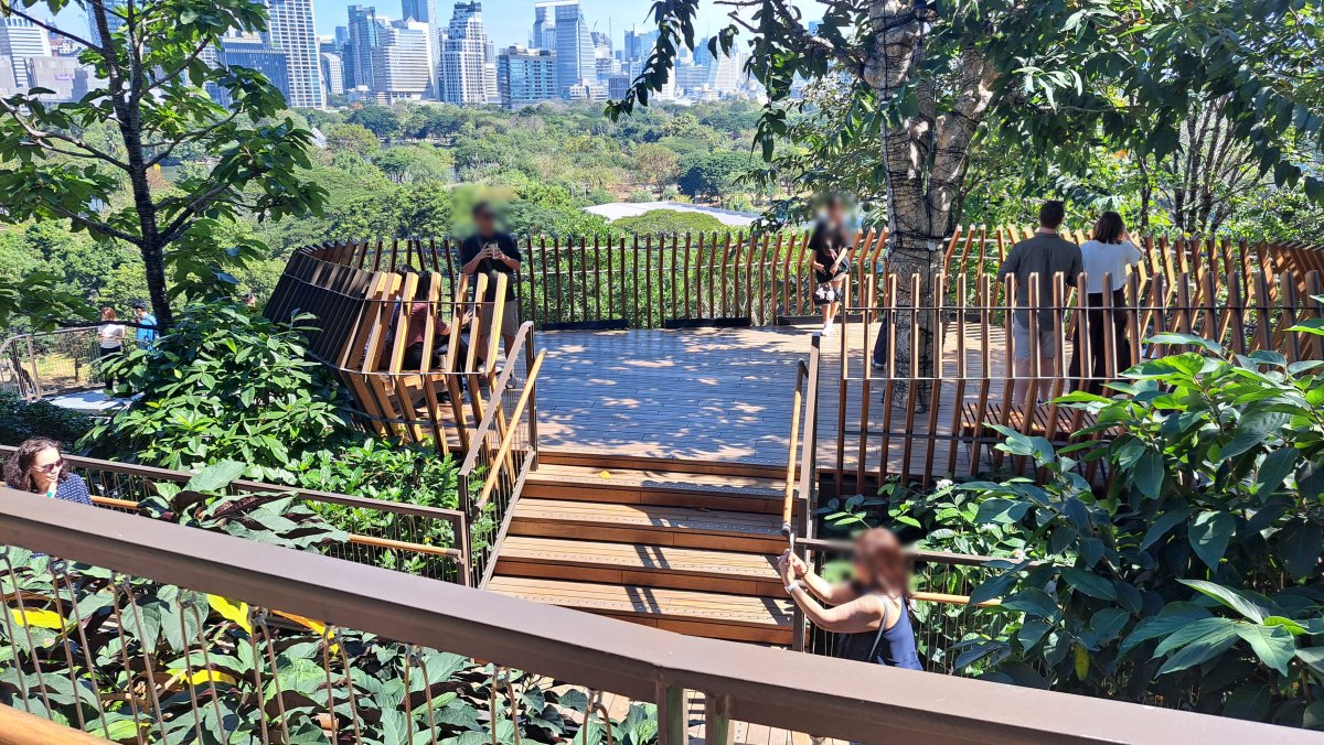 要所要所に設けられた眺望エリア