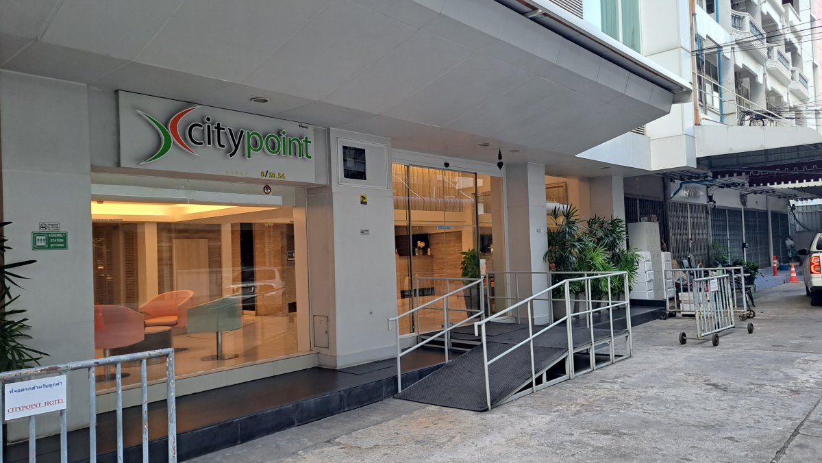 シティポイントホテルの外観