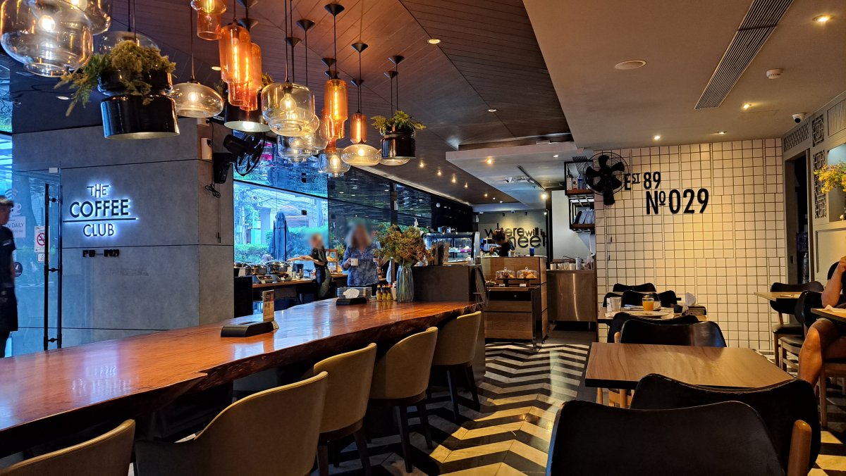 THE COFFEE CLUB の店内
