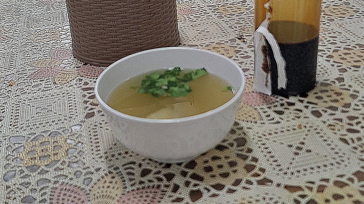 カオマンガイのスープ