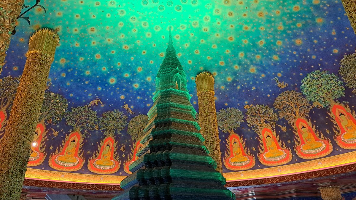 エメラルドの天井