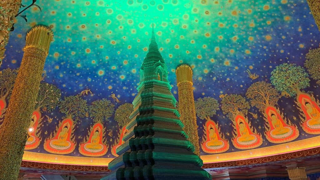 エメラルドの天井