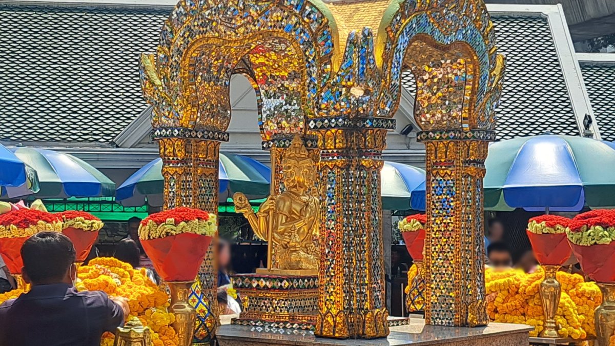 四面のブラフマー像