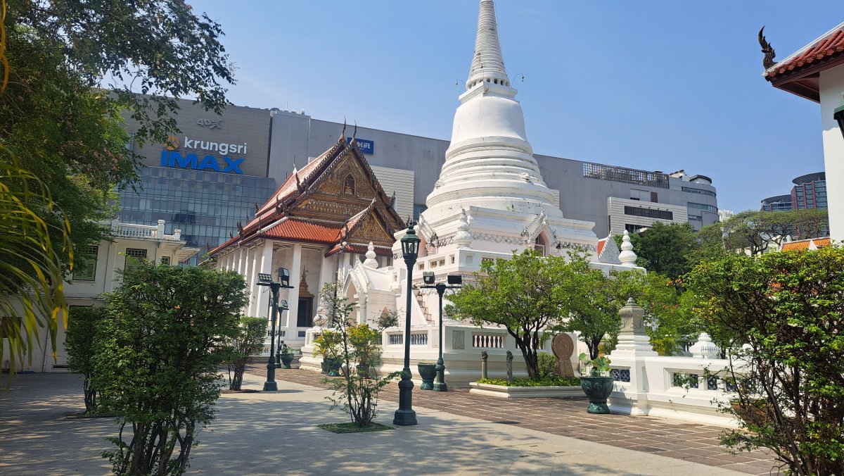 ワット・パトゥム・ワナーラームの寺院内景