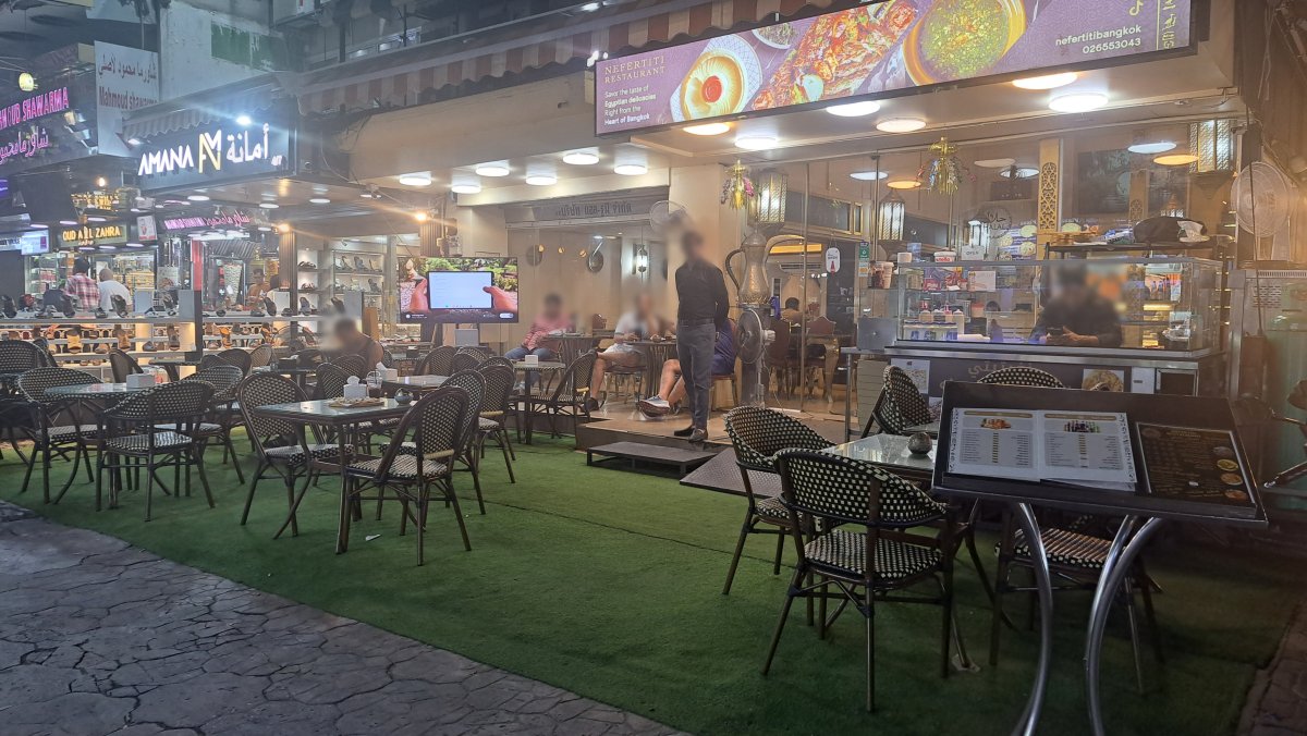 アラブ街のレストラン