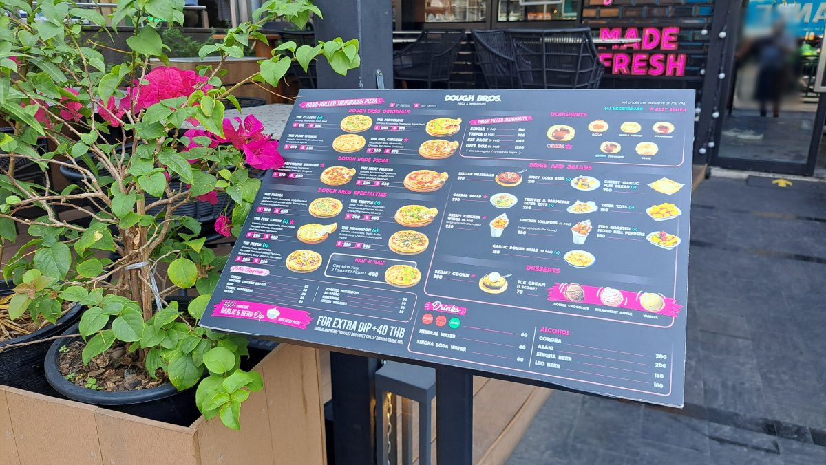 ピザの種類が多くメニューが豊富