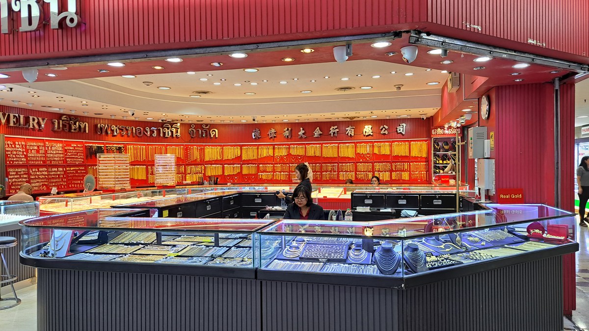 金を扱う店舗