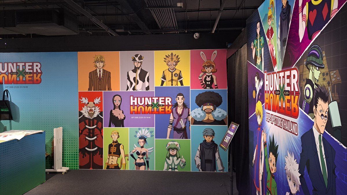 「HUNTER×HUNTER」のイベント会場
