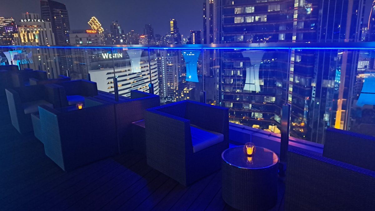ソラリア西鉄ホテルバンコクのルーフトップBAR