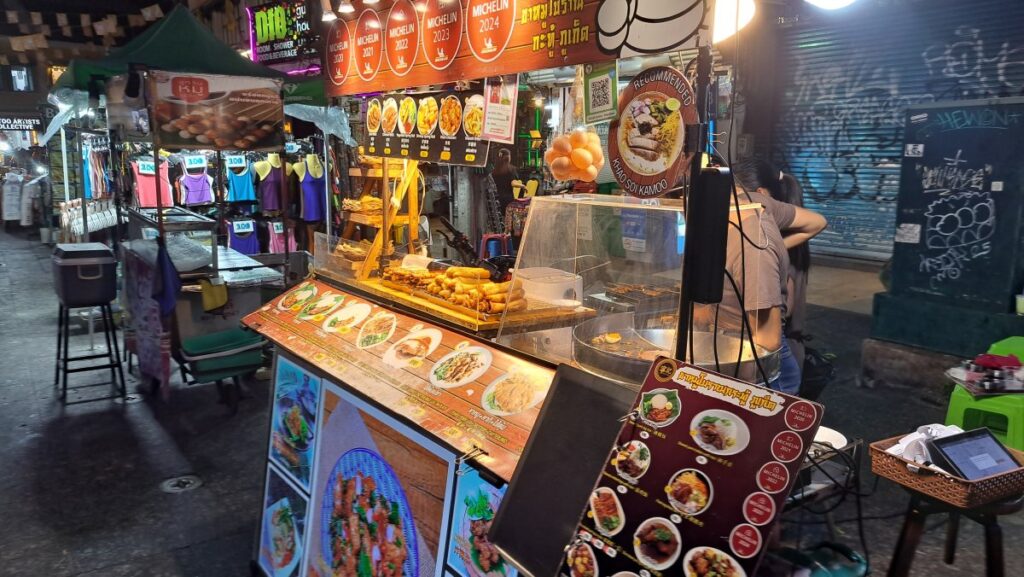 カオサン通りの屋台