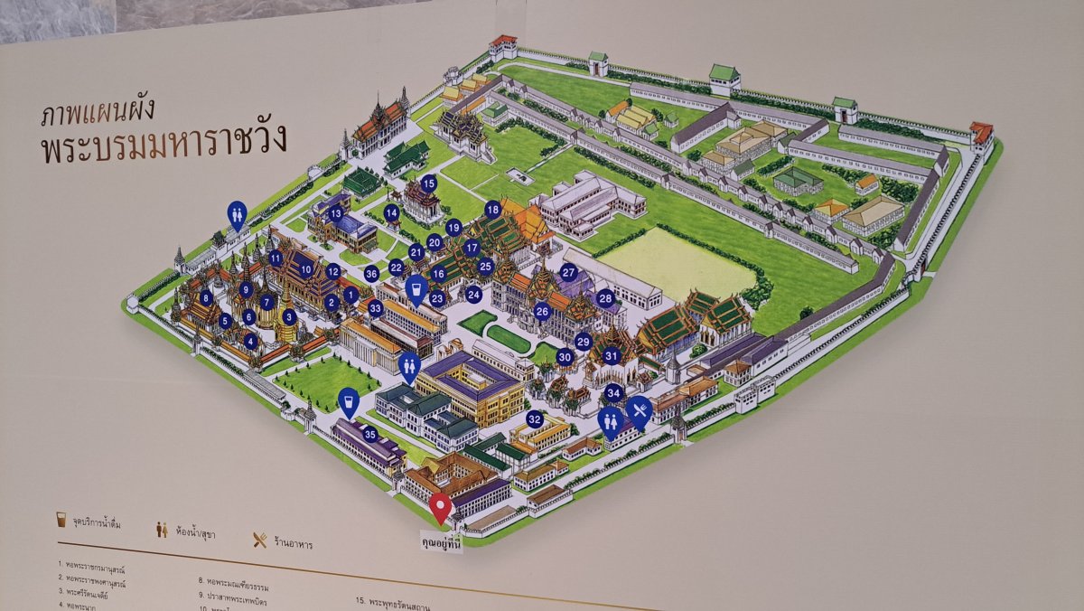 ワット・プラケオ全体図